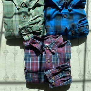Duluth Trading Co. men’s long sleeve button-ups